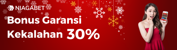 BONUS GARANSI KEKALAHAN 30% MINGGUAN